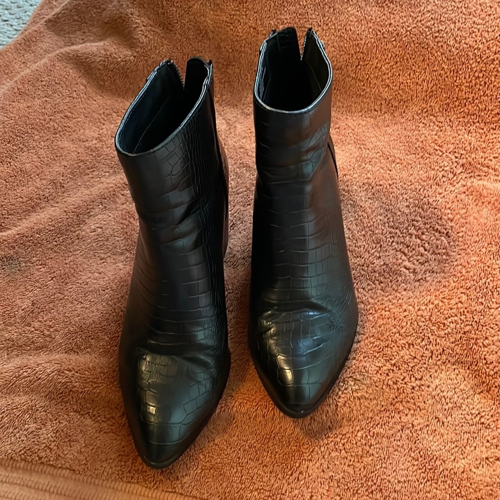 Black Jillian 3” heel